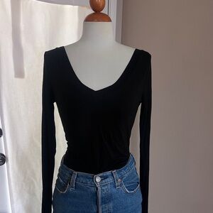 Lulus V Neck Bodysuit